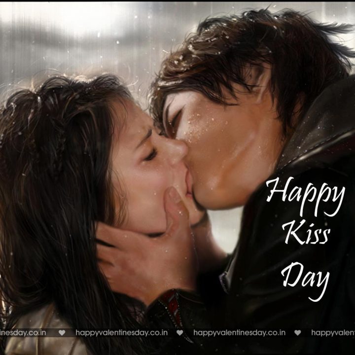 Kiss Day – new year cards