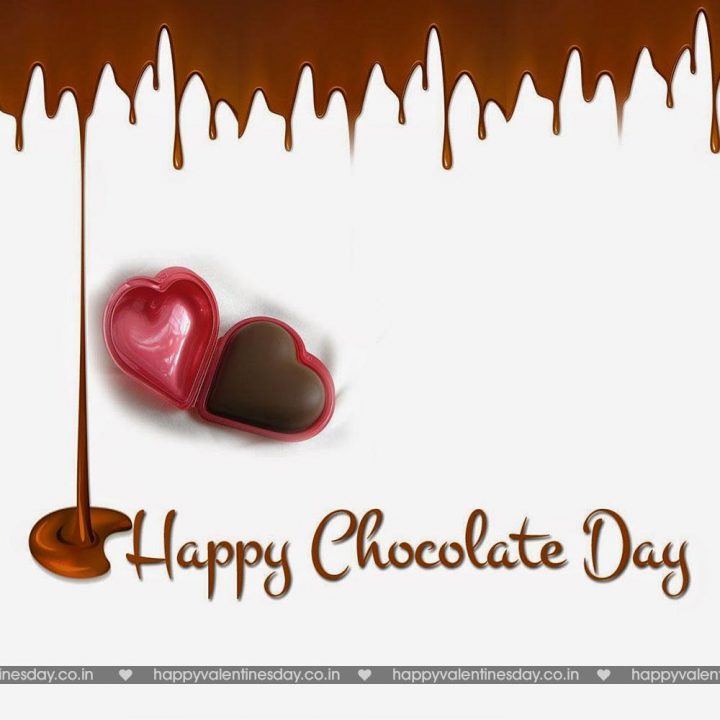 Chocolate Day – happy valentines day sign