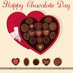 Chocolate Day – easter greeting cards