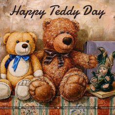 Teddy Day – happy valentines day greeting cards